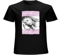 Ariana Singer Men's T Shirt Unisex tee Graphic Short Sleeve Tops Black XL