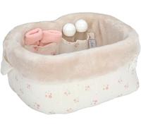 Arias-Canastilla Elegance con Accesorios 10x1. Incluye Esponja, Chupete con cadenita, un pañal, un par de Calcetines, Dos biberones mágicos y Dos botecitos. Juguete Niños +3 años (ARI6334)