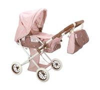 ARIAS-Coche Paseo con Capota Bear. Plegable y con capazo Extraible. Incluye Bolso. La Altura del Manillar es de 33 a 63 cm. Medidas: 34x67x58 cm. Juguete Niños +3 años (ARI40865)