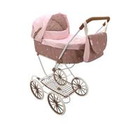 Arias-Coche paseo con capota BEAR. Plegable y con capazo extraíble, para muñecas de hasta 56 cm. Incluye bolso. La altura del manillar es de 90 cm. Medidas: 42x72x93 cm.Juguete Niños +3 años(ARI40860)