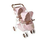 ARIAS-Coche Paseo gemelar Bear. Plegable, con Ruedas Delanteras giratorias y Manillar Ajustable. Incluye Bolso. Altura Manillar es de 47 a 77 cm. Medidas: 45x70x73 CM. Juguete Niños +3 años(ARI40864)