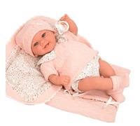 Arias Muñeca Elegance 35 babyto Rosa Flores 60727