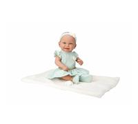 ARIAS-Muñeco Elegance 42 CM ZOE con Cuerpo de Vinyl. Vestida de Bailarina en Tono Verde. Incluye como Accesorios Chupete y Manta. Juguete Niños Todas Las Edades (ARI65388)