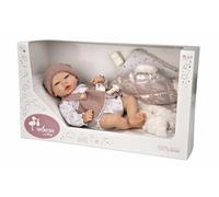 Reborn 40 cm con Pesa Sandra Rosa con Mantita - ARIAS