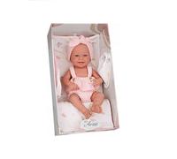 Arias Reborn Sara Muñeca 42 Cm Con Accesorios Incluidos
