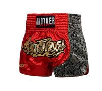 ARIASS Pantalones cortos de Muay Thai, pantalones cortos de MMA para entrenamiento y kickboxing, pantalones cortos de entrenamiento de lucha de boxeo, pantalones cortos de gimnasio para hombres, mujer