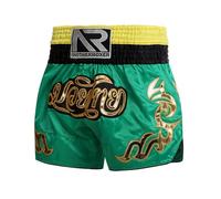 ARIASS Pantalones cortos de Muay Thai, pantalones cortos de MMA para entrenamiento y kickboxing, pantalones cortos de entrenamiento de lucha de boxeo, pantalones cortos de gimnasio para hombres, mujer