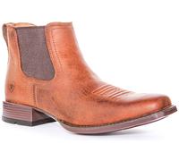 Ariat Booker Ultra Botas Chelsea De Punta Cuadrada Marrón Tan Talla EU 41-46