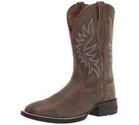 Ariat Botas de punta cuadrada para hombre Brander Mid Calf - Marrón, Marrón, 44 EU