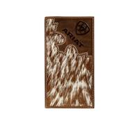 ARIAT Brindle - Cartera de piel de becerro, color marrón, Marrón, Western