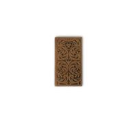 ARIAT Cartera Rodeo en relieve con desplazamiento, marrón medio, Marrón medio, Western