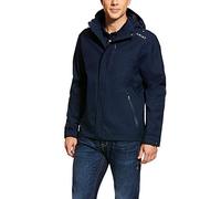 Ariat Chaqueta Coastal H2O para hombre, color azul marino, Negro, M