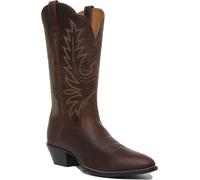ARIAT Heritage Estilo Vaquero Cuero Mujer Botas En Marrón UK 3-9