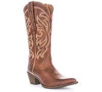 Ariat Heritage Ajuste Elástico Occidental Cuero sin Cierres Mujer Botas en Verde
