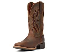 Ariat Hybrid Rancher Venttek 360° Western Boot, Botas Vaqueras Mujer, Bronceado Desgastado/trufa, 39 EU
