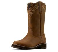 ARIAT Kearney - Botas Occidentales de Punta Redonda para Mujer, Marrón desteñido, 6.5 X-Narrow