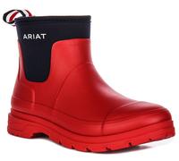 Ariat Kelmarsh Duratread Welly Chelsea Botín Para Mujeres En Rojo Azul EU 36-42