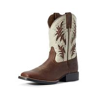 ARIAT Kids Cowboy Venttek (Toddler/Little Kid/Big Kid) Cognac Candy/Cantle Cream 2 Little Kid