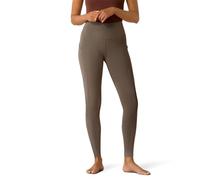 ARIAT - Mallas Breathe EOS Half Grip Tight - Mallas de equitación para mujer - Tallas: XXS hasta XL - Color: Negro, Gris ciruela, XXS