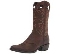 Ariat Men's Circuit Striker Western Cowboy Boot, Weathered Brown, 9.5 2E US