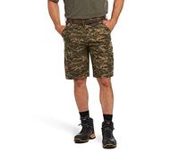 ARIAT Men's MNS REBAR Cargo Short Olive CAMO, 29