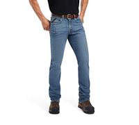 ARIAT Men's Rebar M4 Low Rise DuraStretch Edge Boot Cut Jean, Ventura, 32L x 30W