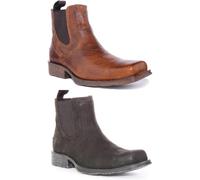 ARIAT Midtown Rambler Hombre Punta Cuadrada Botines en Marrón Talla UK 7-12