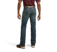 ARIAT Rebar M5 Straight DuraStretch Basic-Jeans apilables de Pierna Recta, Azul Cobalto, 30W/34L para Hombre