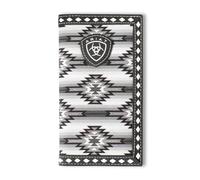 ARIAT Rodeo Diamond Lace Southwest - Cartera de tela, color negro, Negro -