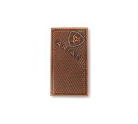ARIAT Rodeo Sunburst Basketweave - Cartera de accesorios, Marrón, Talla única