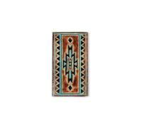 ARIAT Rodeo Turquoise Outline Southwest - Cartera Tarjetero Monedero Billetera color marrón, Marrón, Talla única, Western