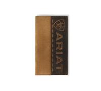 ARIAT Roughout Crocodile Rodeo - Cartera color marrón, Beige Bronceado, Classic