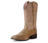 ARIAT Round Up Remuda - Botas para mujer, Bombardero marrón, 37.5 EU