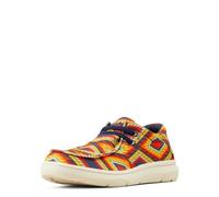 ARIAT Tenis casuales Serape Hilo para jóvenes, Neon Taos, 10 Big Kid