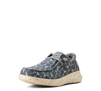 ARIAT Tenis elásticos Hilo para hombre, Calavera de ciervo gris, 44 EU