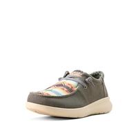 ARIAT Tenis elásticos Hilo para hombre, Charcoal/Salado Sunset, 10 Wide
