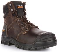 ARIAT Treadfast 15.2cm Impermeable Puntera de Acero Trabajo Bota Hombre Oscuro
