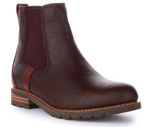 ARIAT Wexford H20 Impermeable Suela de Goma Chelsea Mujer Botas Marrón EU 36-42