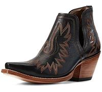 ARIAT Women's Dixon Western Boot, Brooklyn Black - 9.5 Wide
