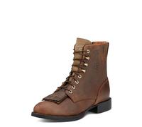 ARIAT Women's Heritage Lacer II Western Cowboy Boot, Distressed Brown, 8 M US