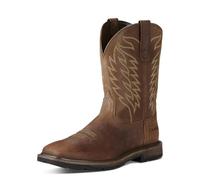 Ariat Work Men's Groundbreaker Wide Square Toe Boot (11 D(M) US, Brown)