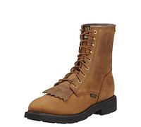 Ariat - Zapatos de trabajo occidentales Cascade 8" para hombre, Corteza envejecida, 43 EU