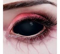 ARICONA - Lentillas de contacto (lentes de contacto negras, 22 mm, 2 unidades)
