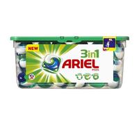 Ariel 3 en 1 vainas lavado regular de tabletas, 30 lavados