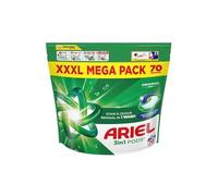 Ariel All-in-1 PODS®, cápsulas de detergente líquido de lavado, 70 lavados, original, excelente eliminación de manchas en 1 lavado, en frío y corto