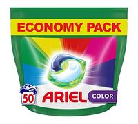 Ariel All-in-1 Pods Detergente cápsulas, 50 lavados, color, eficaz incluso en frío, protección de los colores