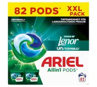 Ariel Allin1 PODS - Detergente líquido en cápsulas, 82 lavados, Touch Of Lenor Unstoppables, limpieza profunda para una frescura duradera