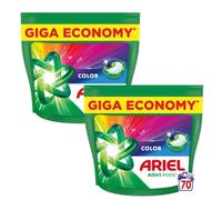 Ariel Cápsulas de lavado de colores todo en 1 (140 unidades)