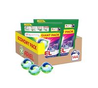 Ariel Cápsulas Lavadoras de Color Todo en 1 PODS 144uds