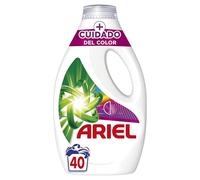 Ariel + Cuidado Extra Del Color Detergente Líquido Para Lavadora, 40 Lavados, Limpieza Profunda + Cuidado Y Brillo Extra Del Color
